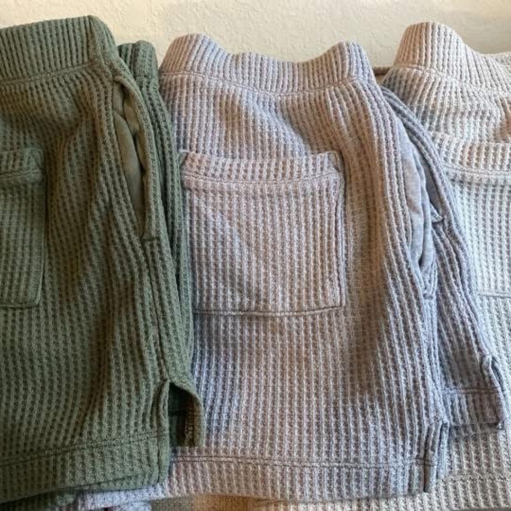 Aerie waffle shorts